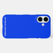 Coques Case-Mate iPhone Splendid Fairywren Blue Color Name (Verso (horizontal))