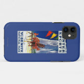 Coques Case-Mate iPhone Sports d'hiver chez Yosemite PosterYosemite, CA (Dos (Horizontal))