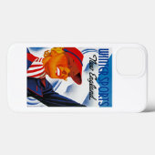 Coques Case-Mate iPhone Sports d'hiver Nouvelle Angleterre (Verso (horizontal))