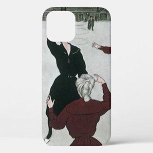 Coques Pour iPhone Sports vintages, Joueuses de basket-ball féminin e