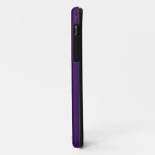 Coques Case-Mate iPhone Sporty Raffiné Black Purple Brown Racing Stripes (Dos/Gauche)