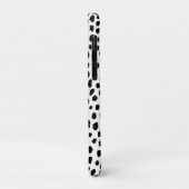 Coques Case-Mate iPhone Spots dalmatiens (noir/blanc) (Dos/Gauche)
