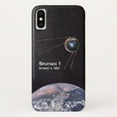 Coques Case-Mate iPhone Spoutnik 1 Satellite terrestre (Dos)
