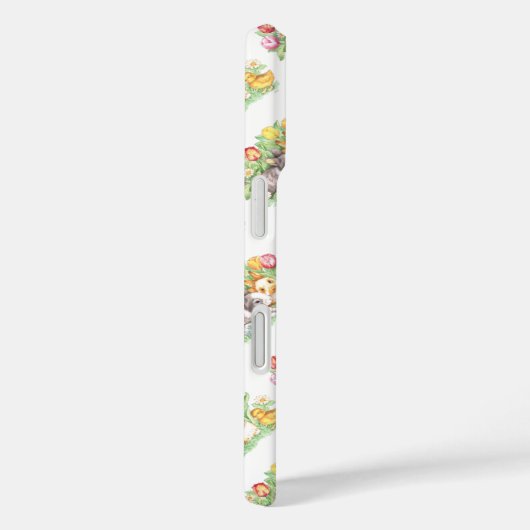 Coques Case-Mate iPhone Spring Holiday Easter Bunny (Verso / Droite)