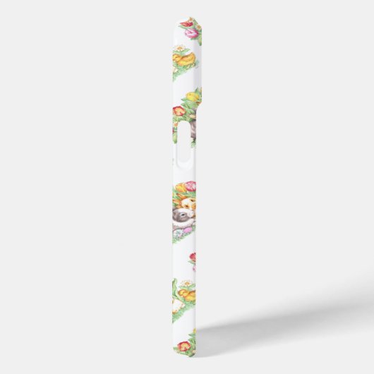 Coques Case-Mate iPhone Spring Holiday Easter Bunny (Verso / Droite)