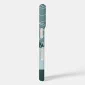 Coques Case-Mate iPhone Spruce & Mint Boho Tropical Monstera Leaf (Verso / Droite)