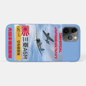 COQUES Case-Mate iPhone SQUADRON DE COMBATTRE "ZÉRO" DE MITSUBISHI A6M (Dos (Horizontal))