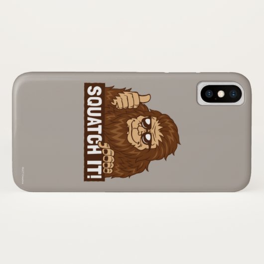 Coques Case-Mate iPhone Squatch (Dos (Horizontal))
