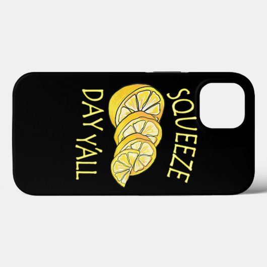 Coques Case-Mate iPhone Squeeze Day Yall Lemonade Business (Verso (horizontal))