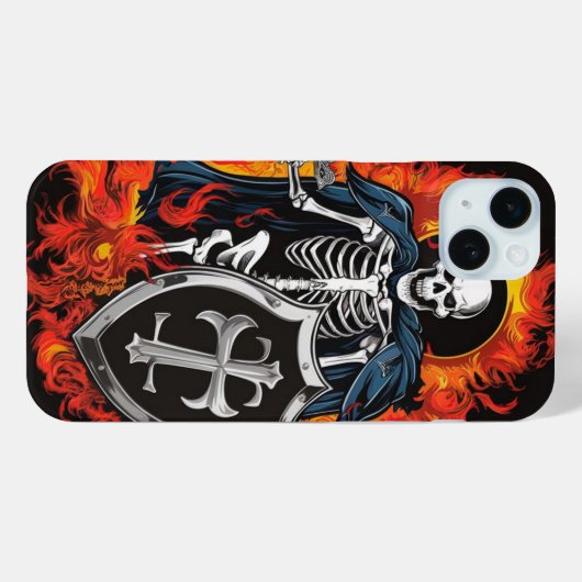 Coques Case-Mate iPhone Squelette avec protection Templier (Verso (horizontal))