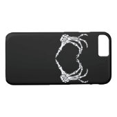 Coques Case-Mate iPhone Squelette Coeur main Signer Costume Drôle Hallowee (Dos (Horizontal))