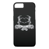 Coques Case-Mate iPhone Squelette Conception manuelle (Dos)