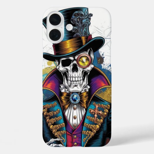 Coques Case-Mate iPhone Squelette dans l'élégance victorienne (Verso)