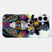 Coques Case-Mate iPhone Squelette dans l'élégance victorienne (Verso (horizontal))