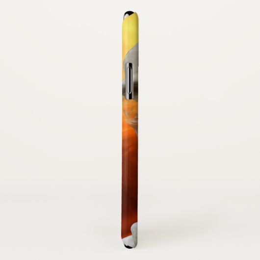 Coques Case-Mate iPhone squelette dans les flammes (Dos/Droite)