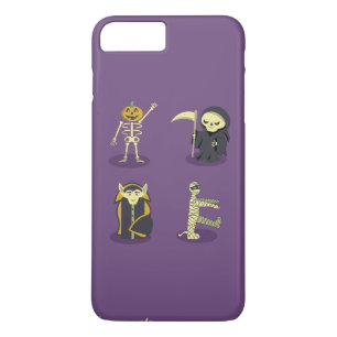 Case-Mate iPhone Case Squelette de Halloween Dracula Momie Faucheuse
