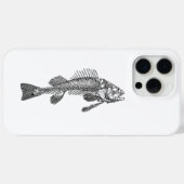 Coques Case-Mate iPhone Squelette de poisson (Verso (horizontal))
