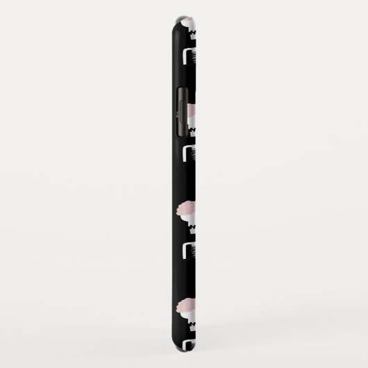 Coques Case-Mate iPhone Squelette d'Halloween avec épée (Dos/Droite)