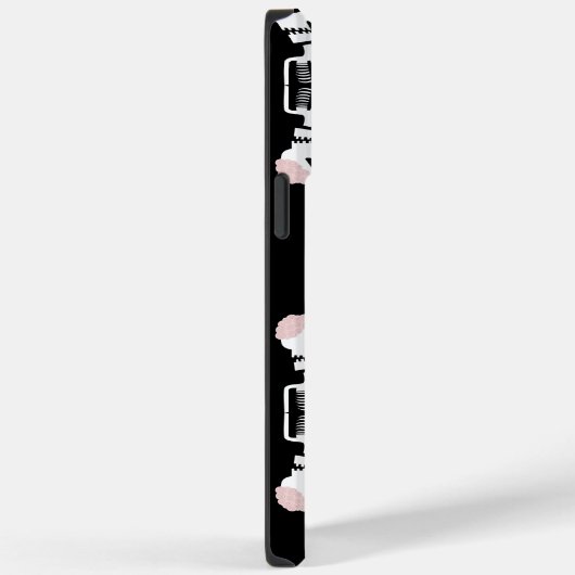 Coques Case-Mate iPhone Squelette d'Halloween avec épée (Verso / Droite)