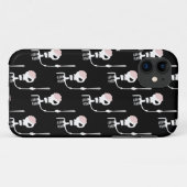 Coques Case-Mate iPhone Squelette d'Halloween avec épée (Dos (Horizontal))