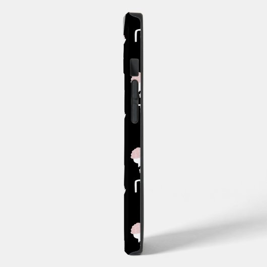 Coques Case-Mate iPhone Squelette d'Halloween avec épée (Verso / Gauche)