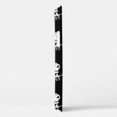 Coques Case-Mate iPhone Squelette d'Halloween avec épée (Verso / Droite)