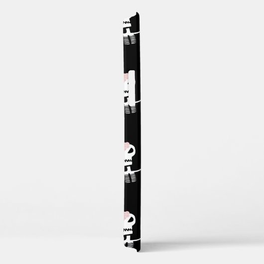 Coques Case-Mate iPhone Squelette d'Halloween avec épée (Verso / Droite)