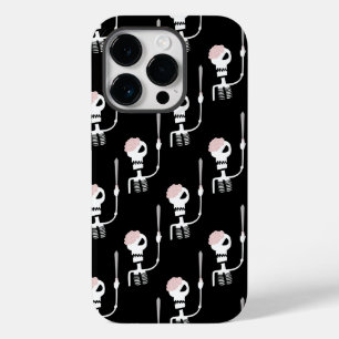 Coque Pour iPhone 14 Pro Squelette d'Halloween avec épée
