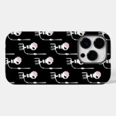 Coques Case-Mate iPhone Squelette d'Halloween avec épée (Verso (horizontal))