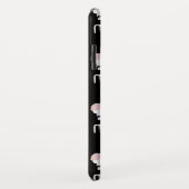 Coques Case-Mate iPhone squelette d'Halloween avec une épée (Dos/Droite)