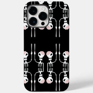 Coque Pour Pour iPhone 14 Pro Max squelette d'Halloween avec une épée
