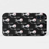 Coques Case-Mate iPhone squelette d'Halloween avec une épée (Dos (Horizontal))