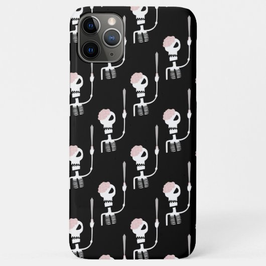 Coques Case-Mate iPhone Squelette d'Halloween avec une épée  (Dos)