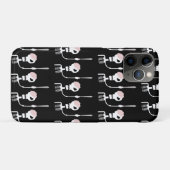 Coques Case-Mate iPhone Squelette d'Halloween avec une épée  (Dos (Horizontal))