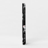 Coques Case-Mate iPhone Squelette d'Halloween avec une épée  (Dos/Gauche)