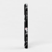 Coques Case-Mate iPhone Squelette d'Halloween avec une épée  (Dos/Droite)