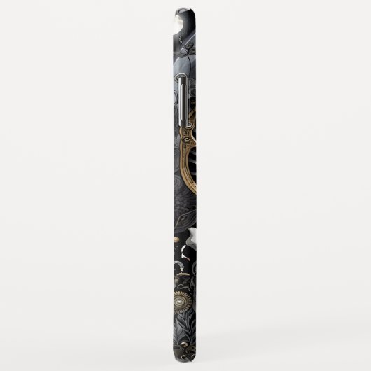 Coques Case-Mate iPhone Squelette et harpe I (Dos/Droite)