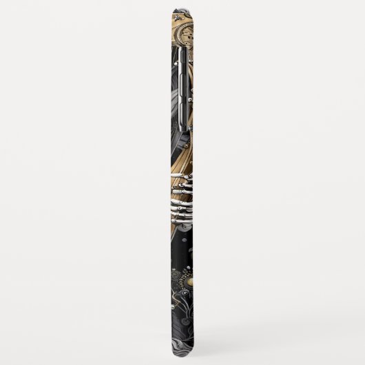Coques Case-Mate iPhone Squelette et harpe I (Dos/Gauche)