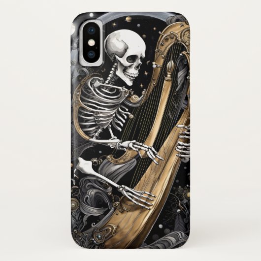 Coques Case-Mate iPhone Squelette et harpe I (Dos)