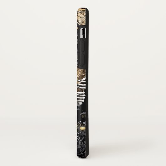 Coques Case-Mate iPhone Squelette et harpe I (Dos/Gauche)