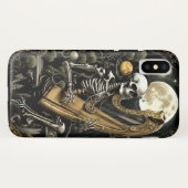 Coques Case-Mate iPhone Squelette et harpe II (Dos (Horizontal))