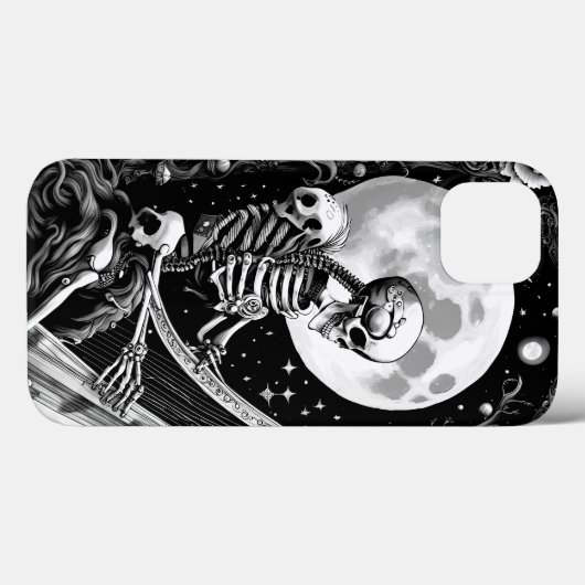 Coques Case-Mate iPhone Squelette et Harpe III (Verso (horizontal))