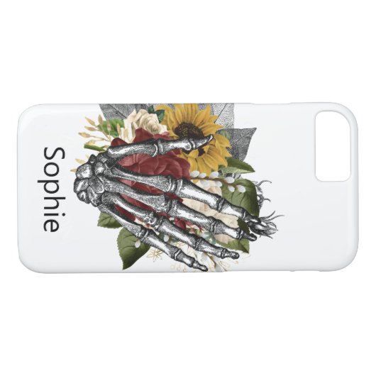 Coques Case-Mate iPhone Squelette main (Dos (Horizontal))