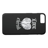 Coques Case-Mate iPhone Squelette Mains Coeur Gothique Classique (Dos (Horizontal))