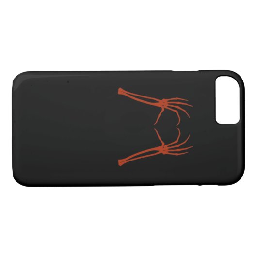 Coques Case-Mate iPhone Squelette Mains Coeur Signer Costume Drôle Hallowe (Dos (Horizontal))