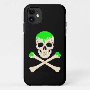 Case-Mate iPhone Case squelette mince des os croisés du crâne d'hallowee