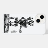 Coques Case-Mate iPhone Squelette mort (Verso (horizontal))