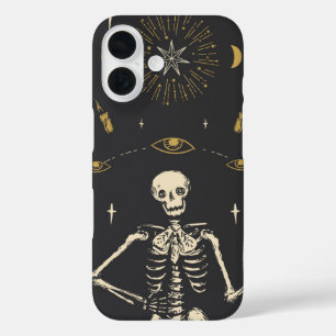 Coques iPhone 16 Squelette mystique