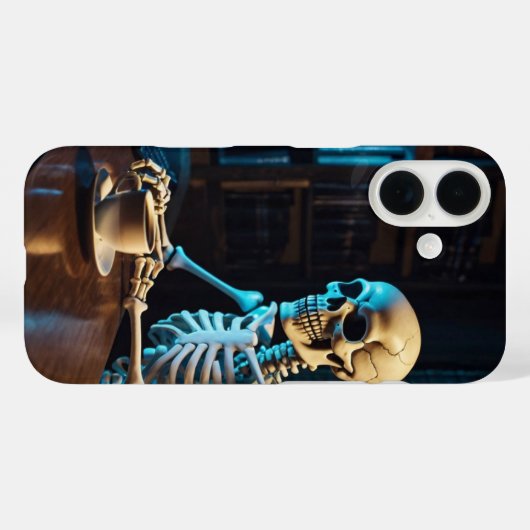 Coques Case-Mate iPhone Squelette Office (Verso (horizontal))