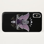 Coques Case-Mate iPhone Squelette papillon Goth (Dos (Horizontal))